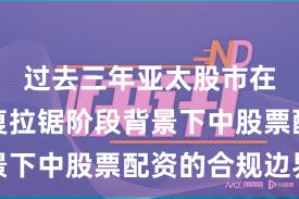 过去三年亚太股市在指数反复拉锯阶段背景下中股票配资的合规边界